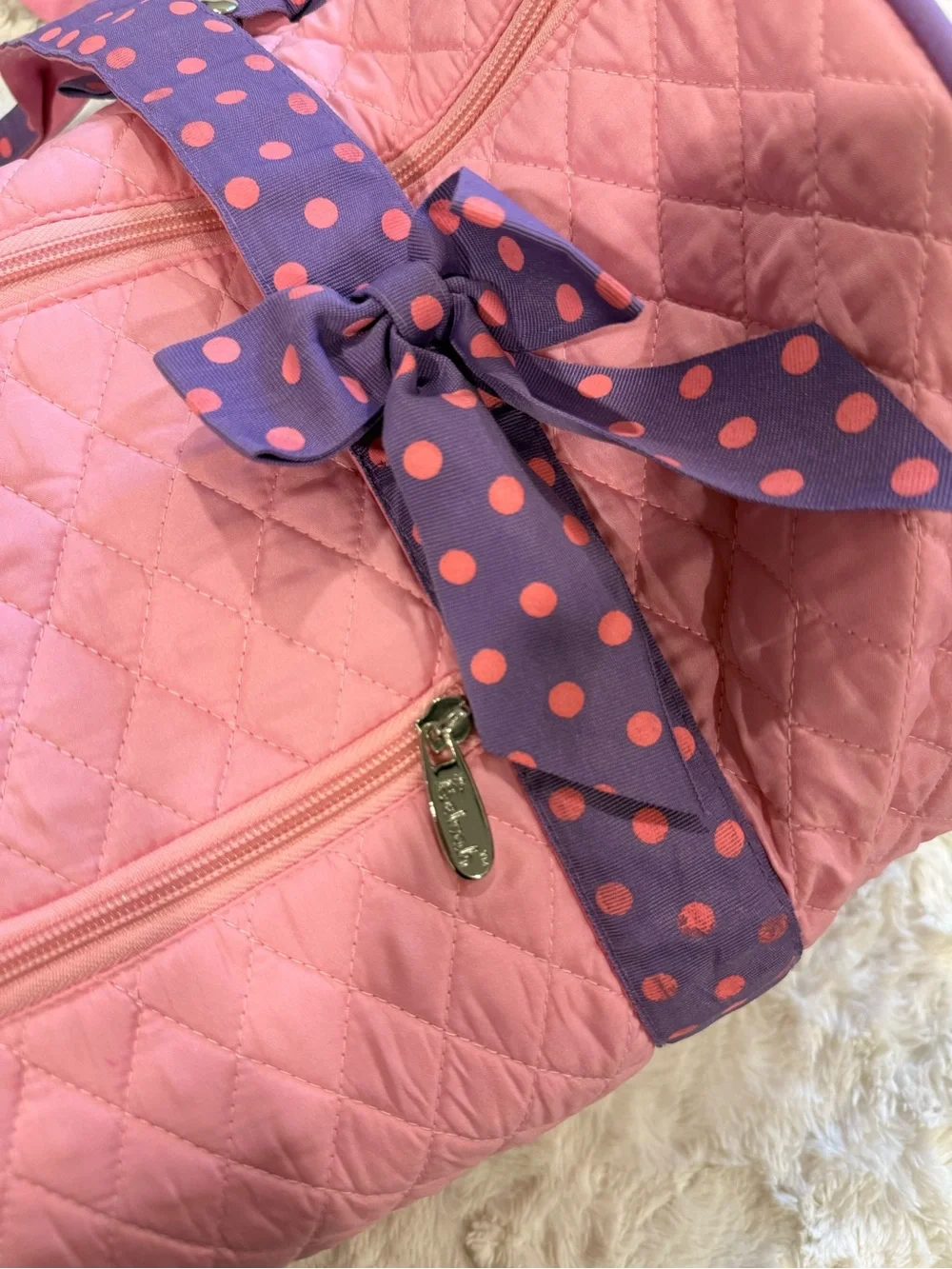 Girls Pink and Purple Ballet / Dance / Overnight Bag